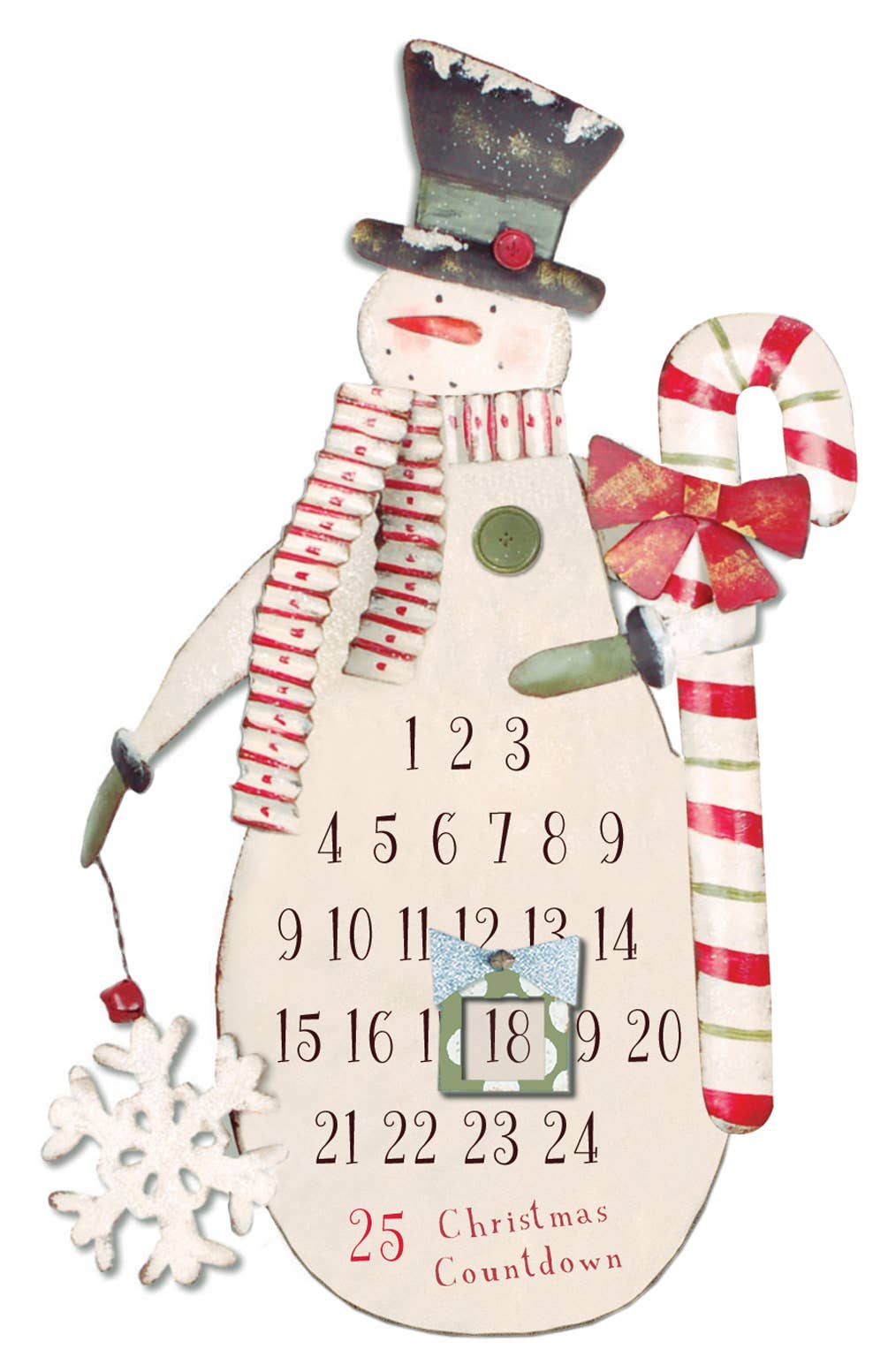 Snowman Christmas Countdown - Posh West Boutique