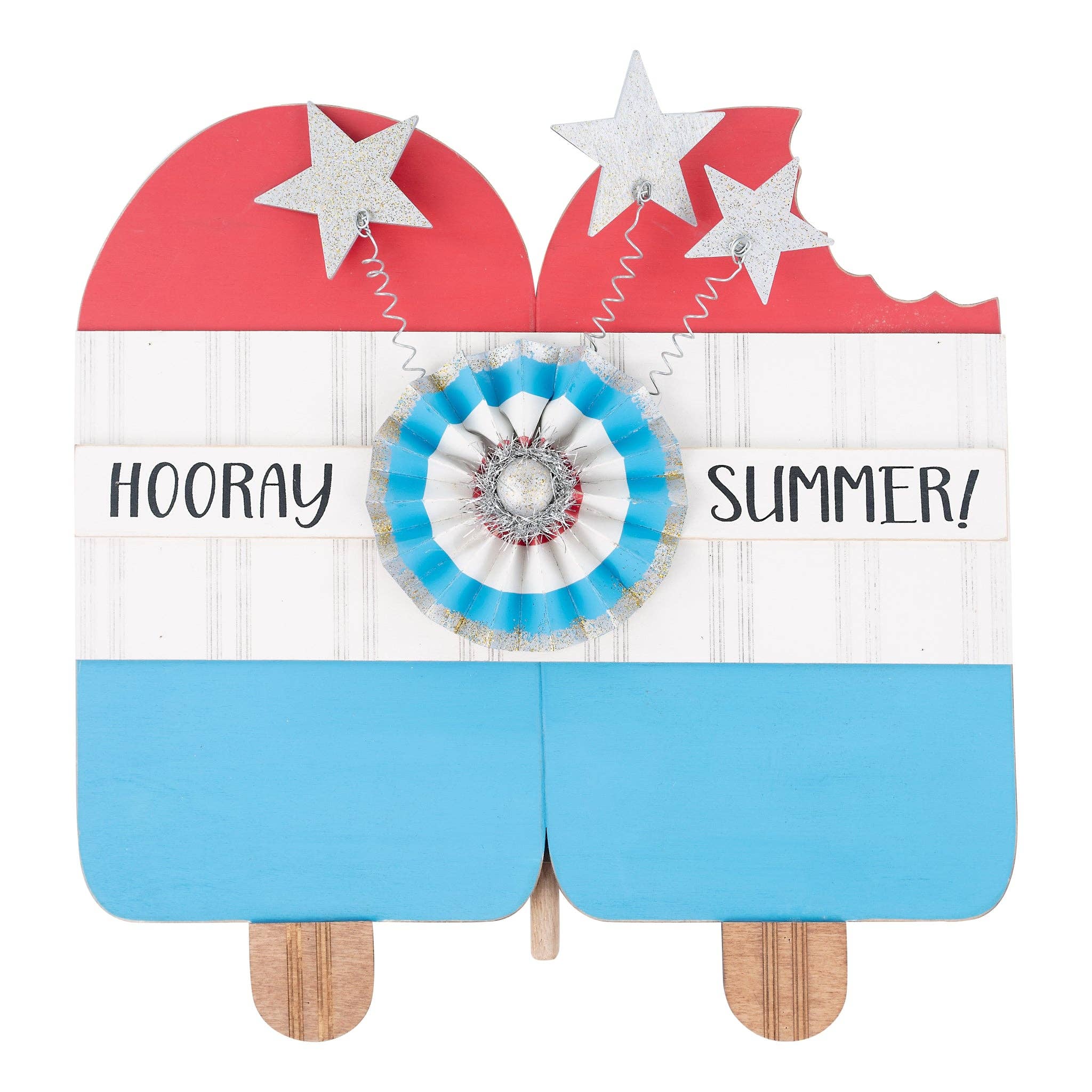 Hooray Summer Popsicles Wood Topper - Posh West Boutique