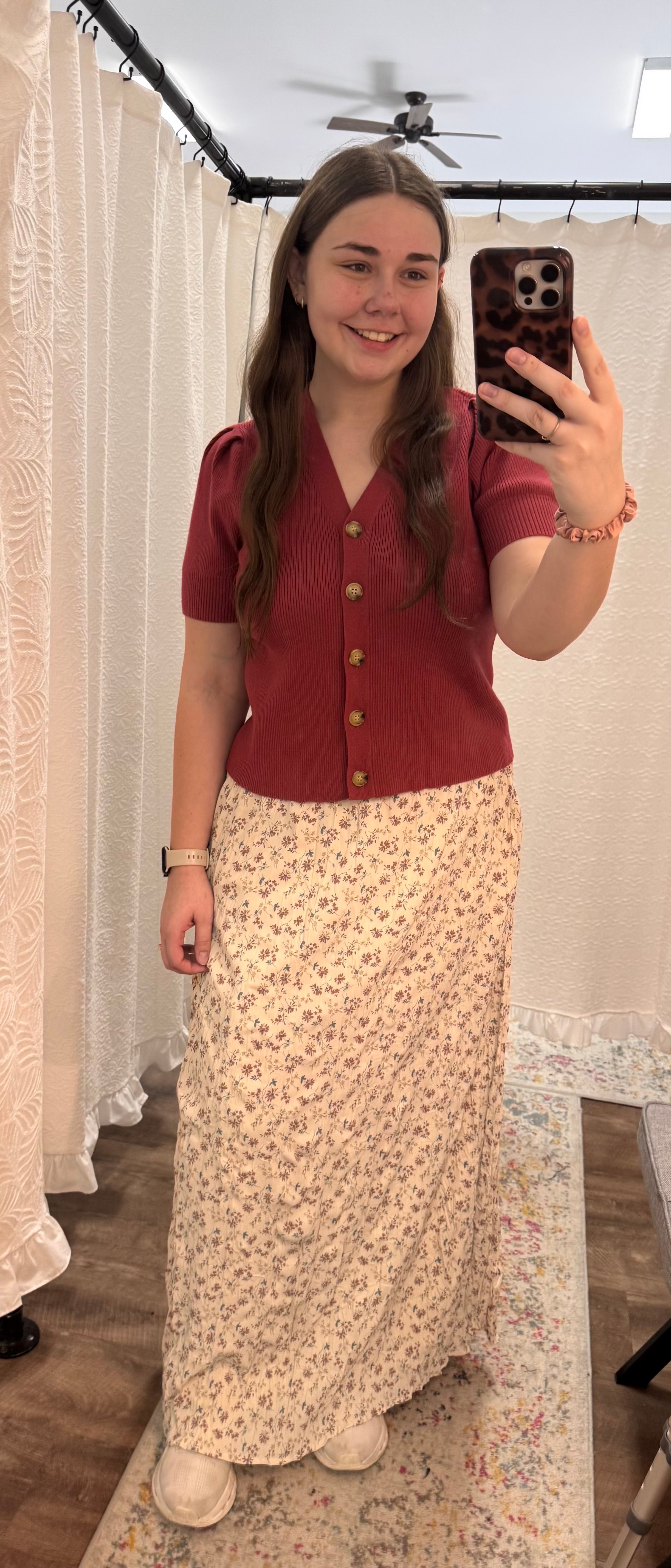 Sunbaked Dahlia Maxi Skirt - Posh West Boutique