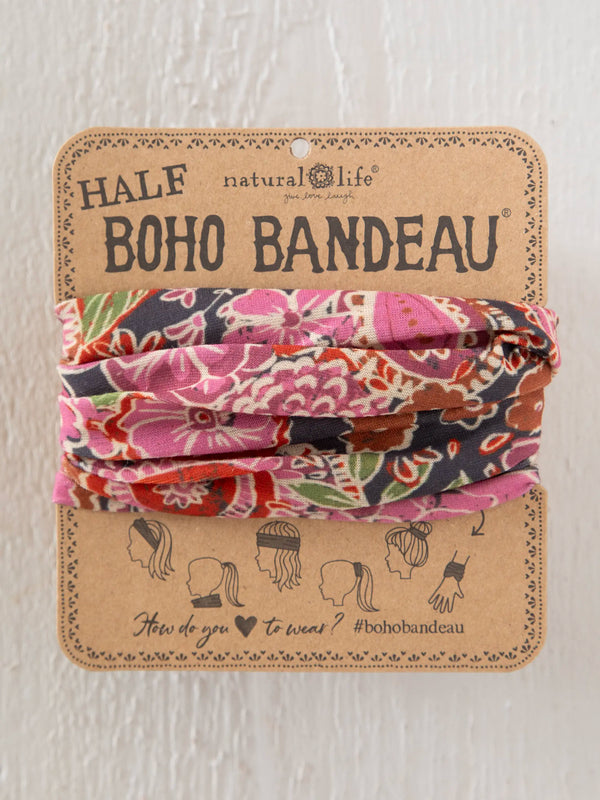 Paisley Natural Life Half Boho Bandeau - Posh West Boutique