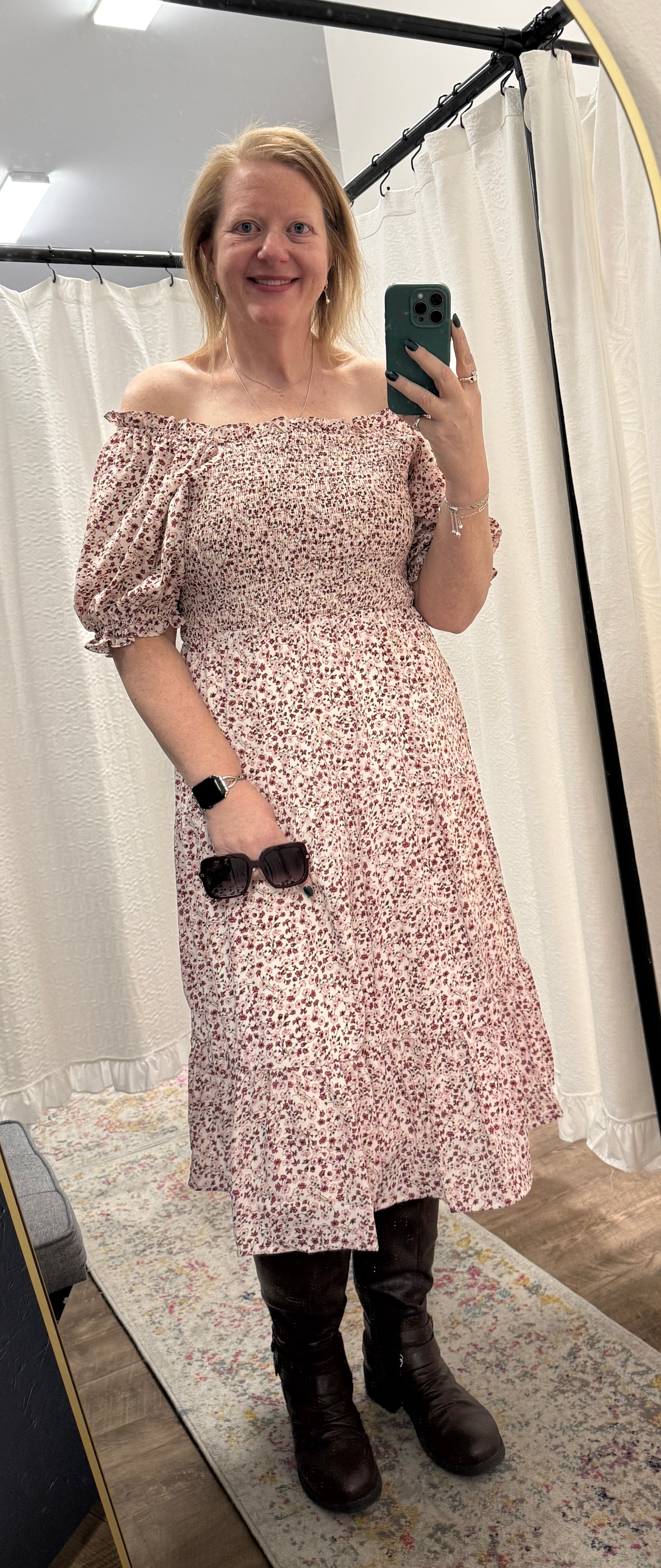 The Sherelle in Heirloom Rosette - Posh West Boutique