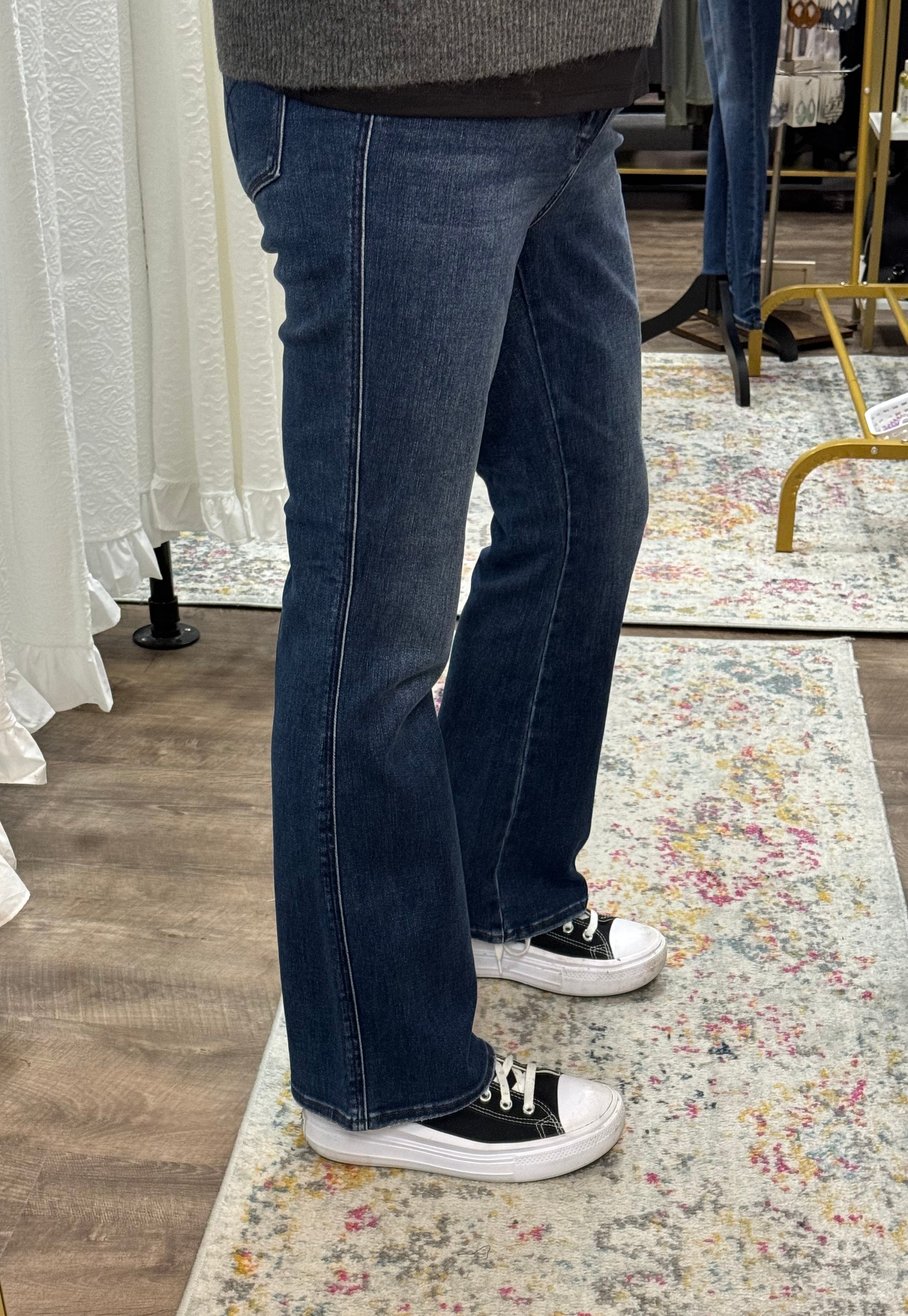 Judy Blue Tummy Control 30" Bootcut Jeans - Posh West Boutique