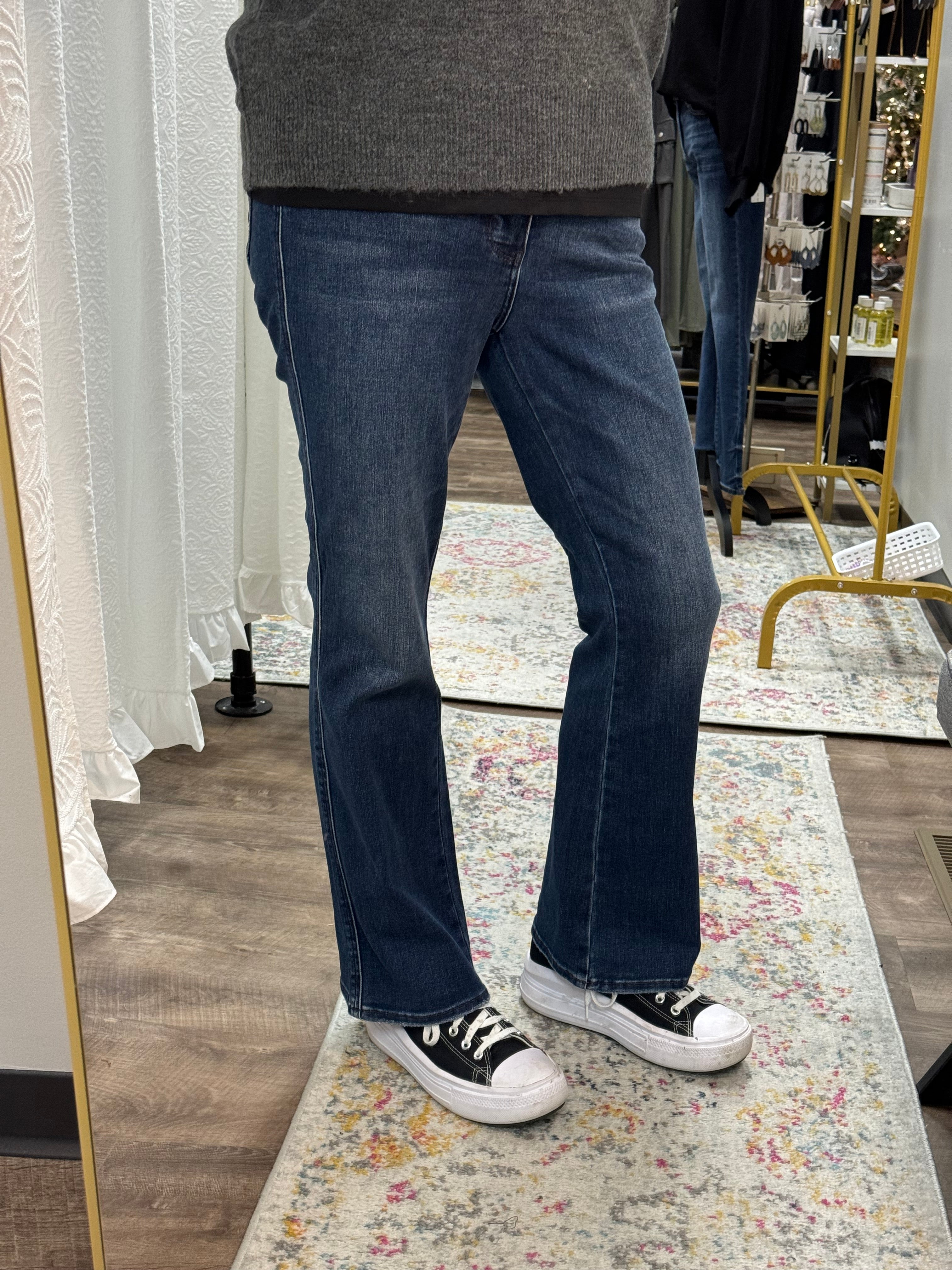 Judy Blue Tummy Control 30" Bootcut Jeans - Posh West Boutique
