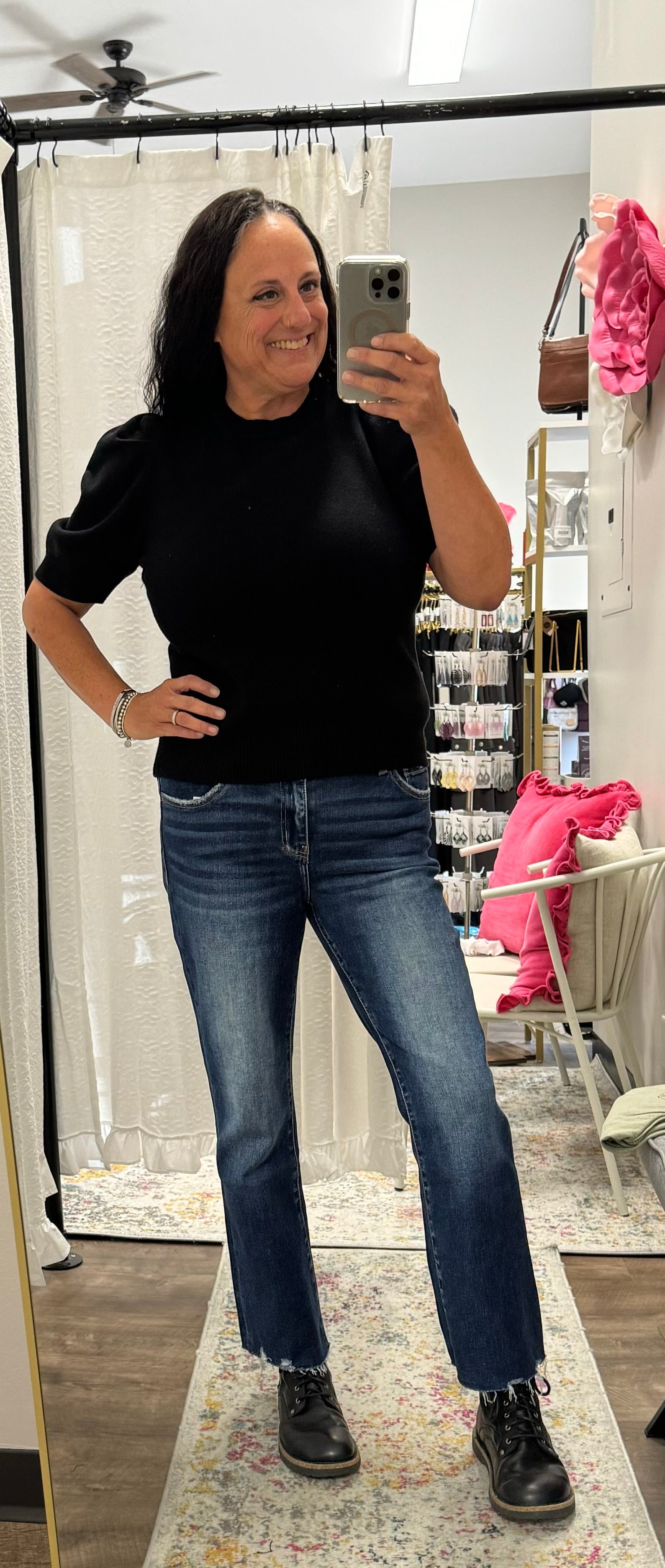 Vervet Mid Rise Ankle Bootcut Non-Distressed Jeans...The Zoe jeans! - Posh West Boutique
