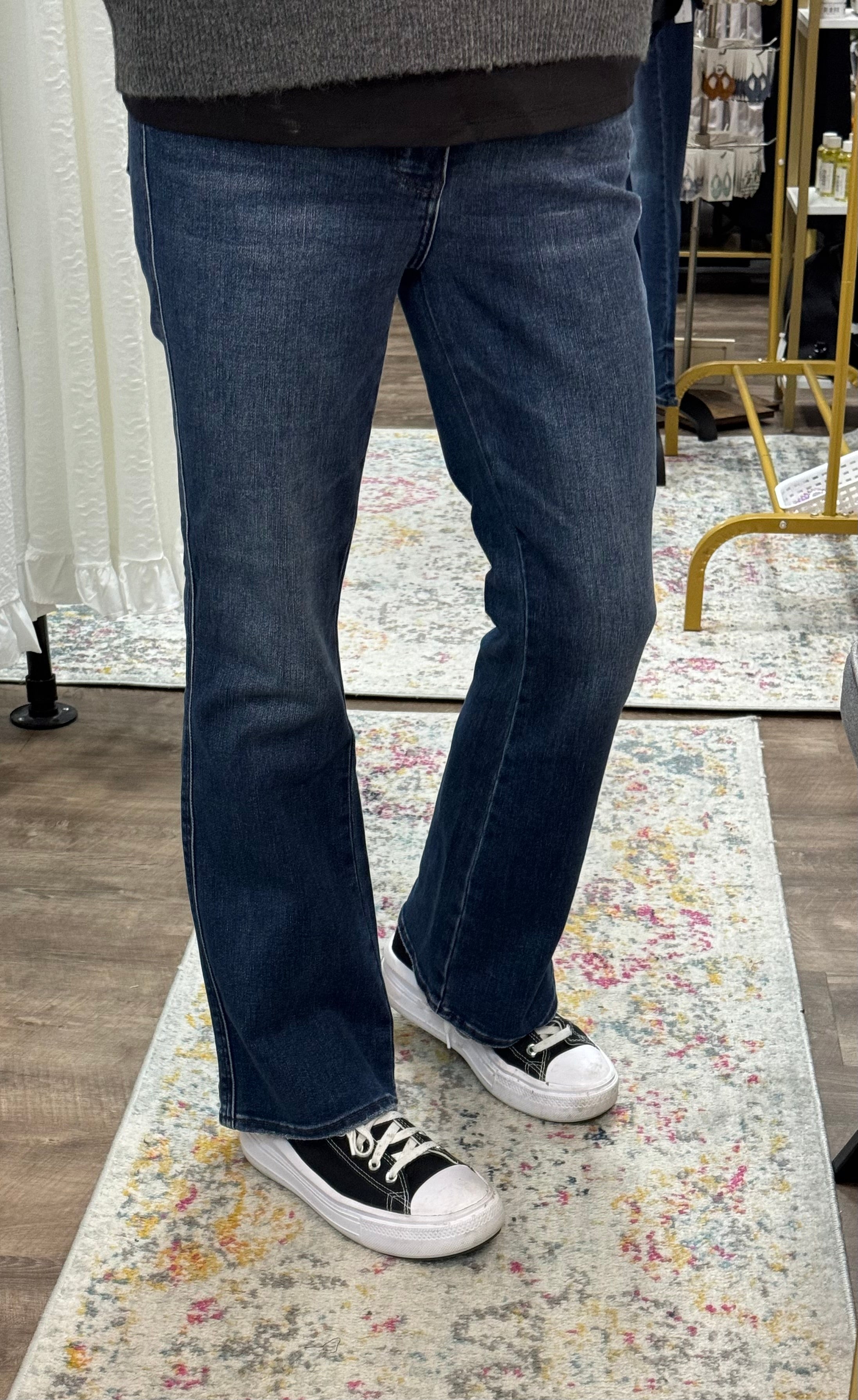 Judy Blue Tummy Control 30" Bootcut Jeans - Posh West Boutique