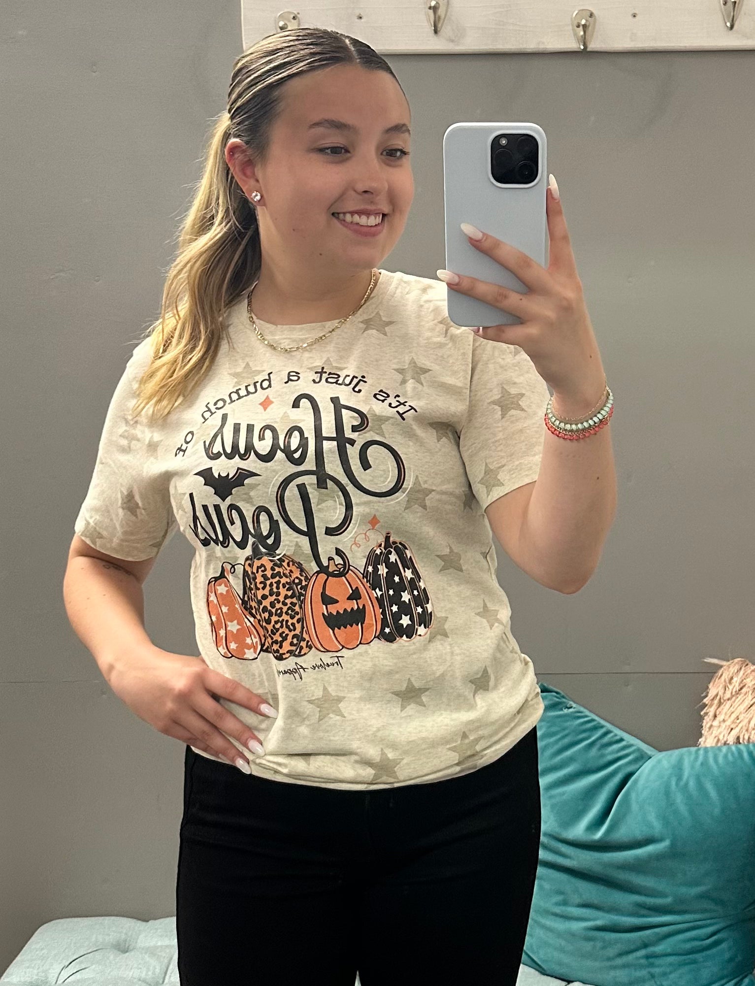 Bunch of Hocus Pocus Natural Star T-Shirt - Posh West Boutique
