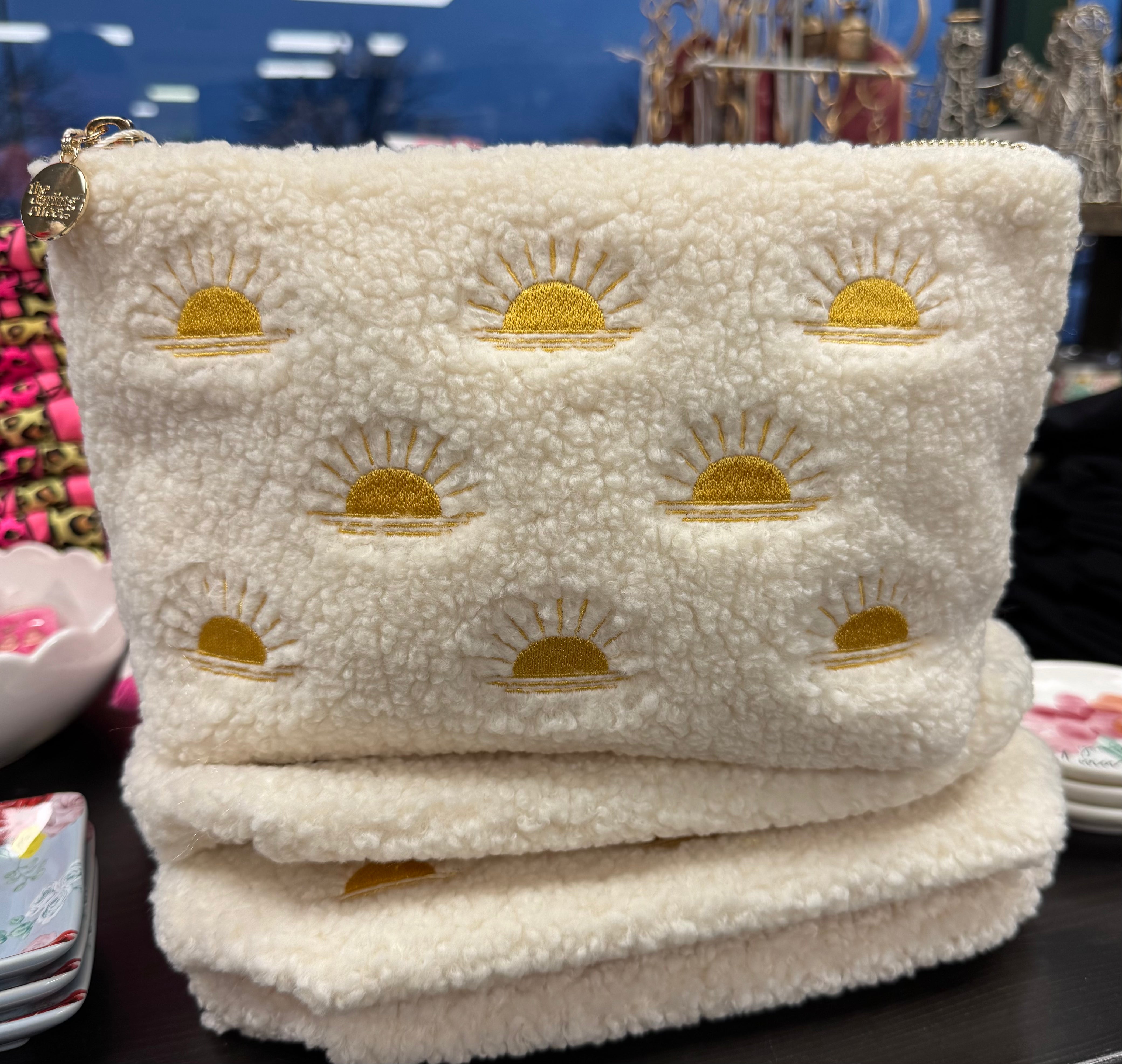 Hey There, Sunshine Teddy Pouch - Posh West Boutique