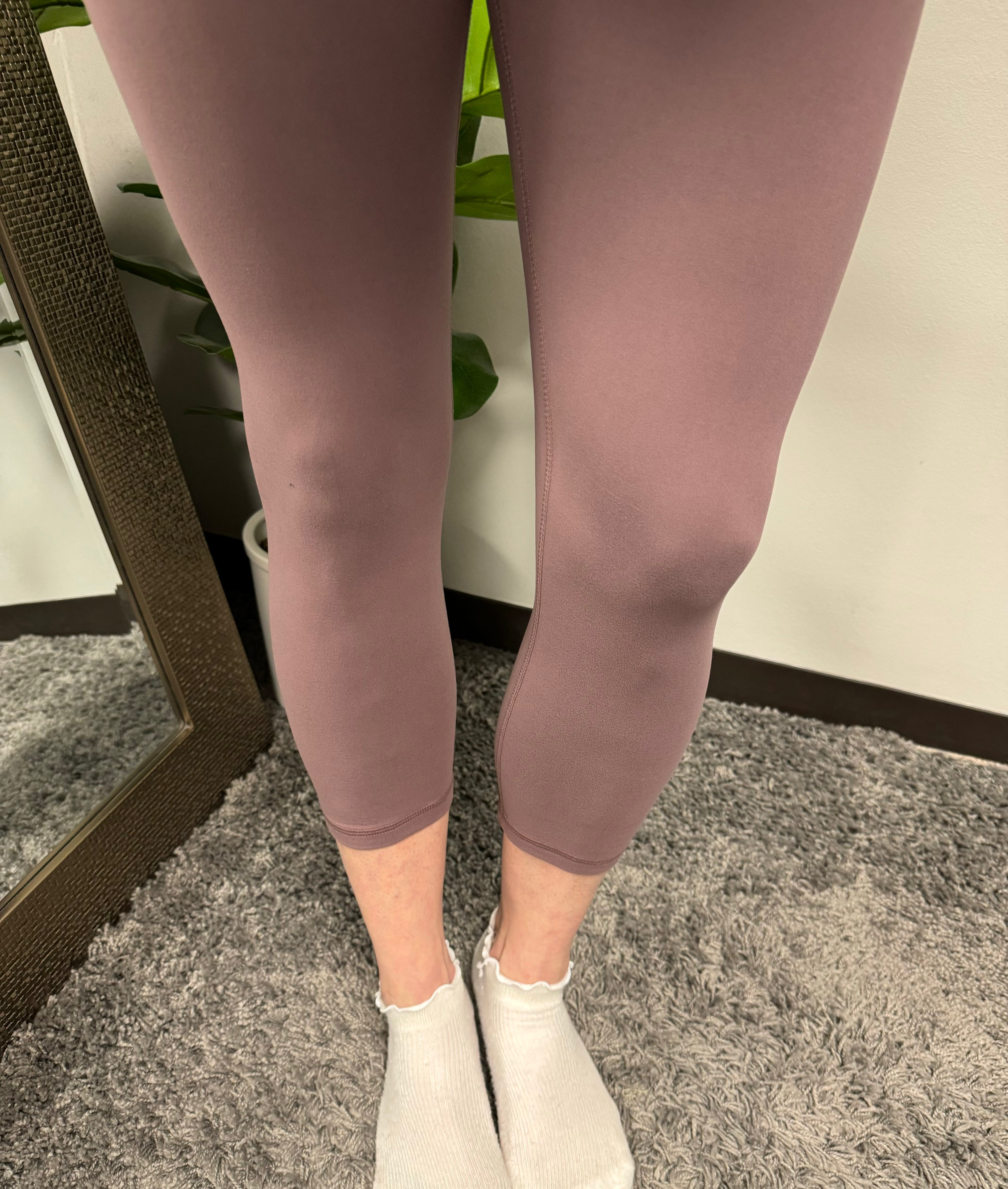 Butter Soft Mauve Capri Legging - Posh West Boutique