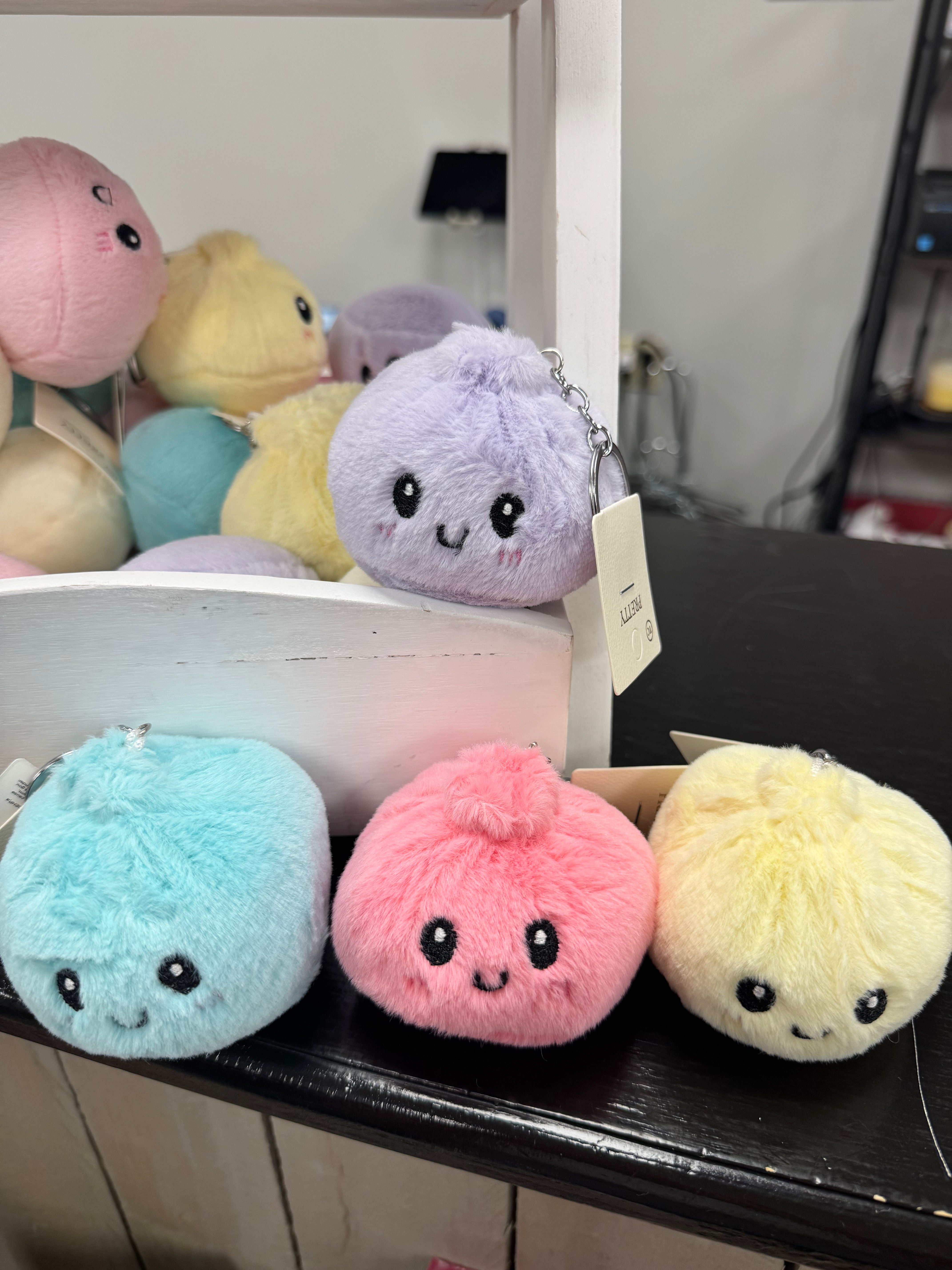 Adorable Dumpling Squishy Keychains