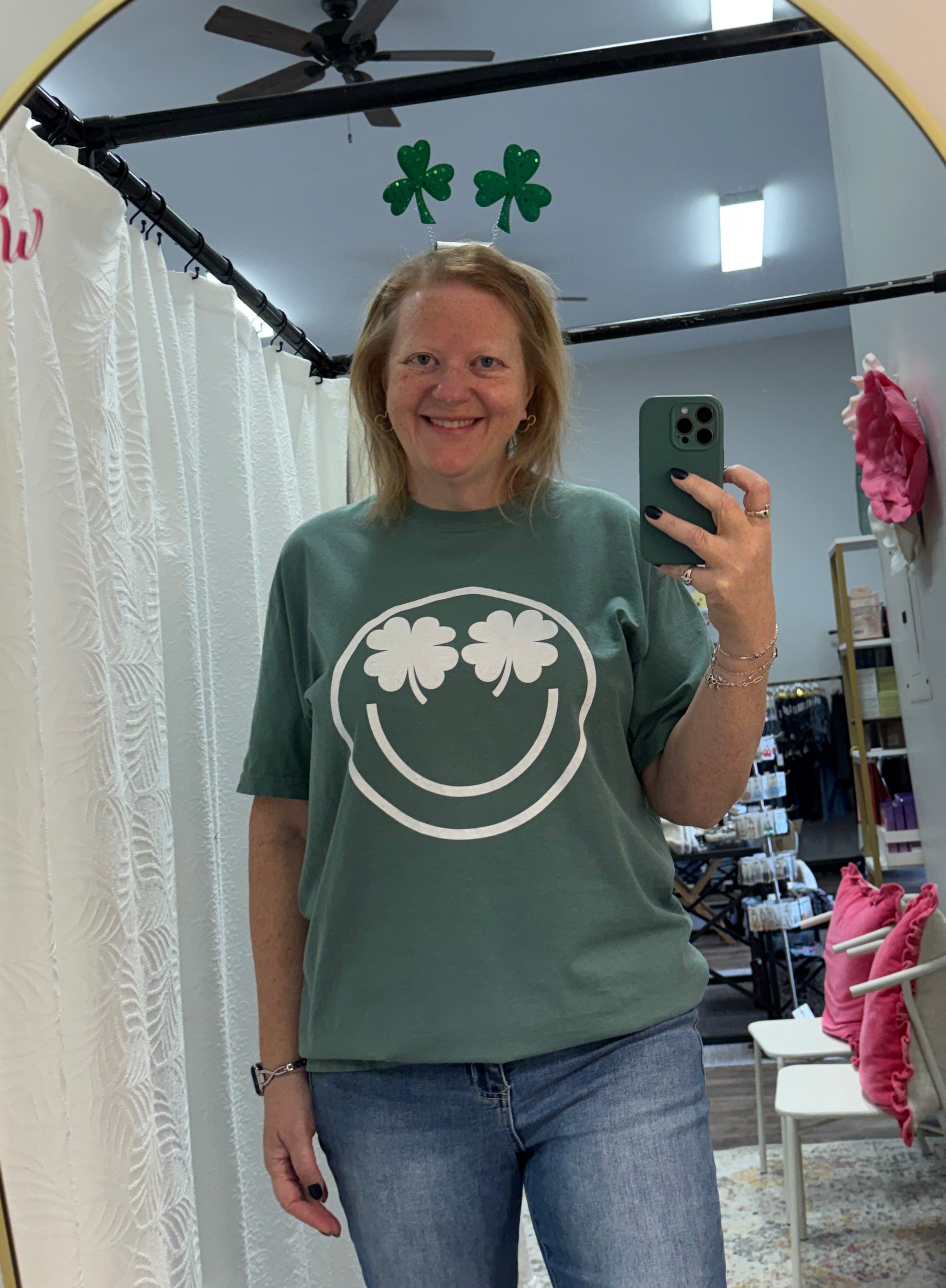 Shamrock Eyes Tee