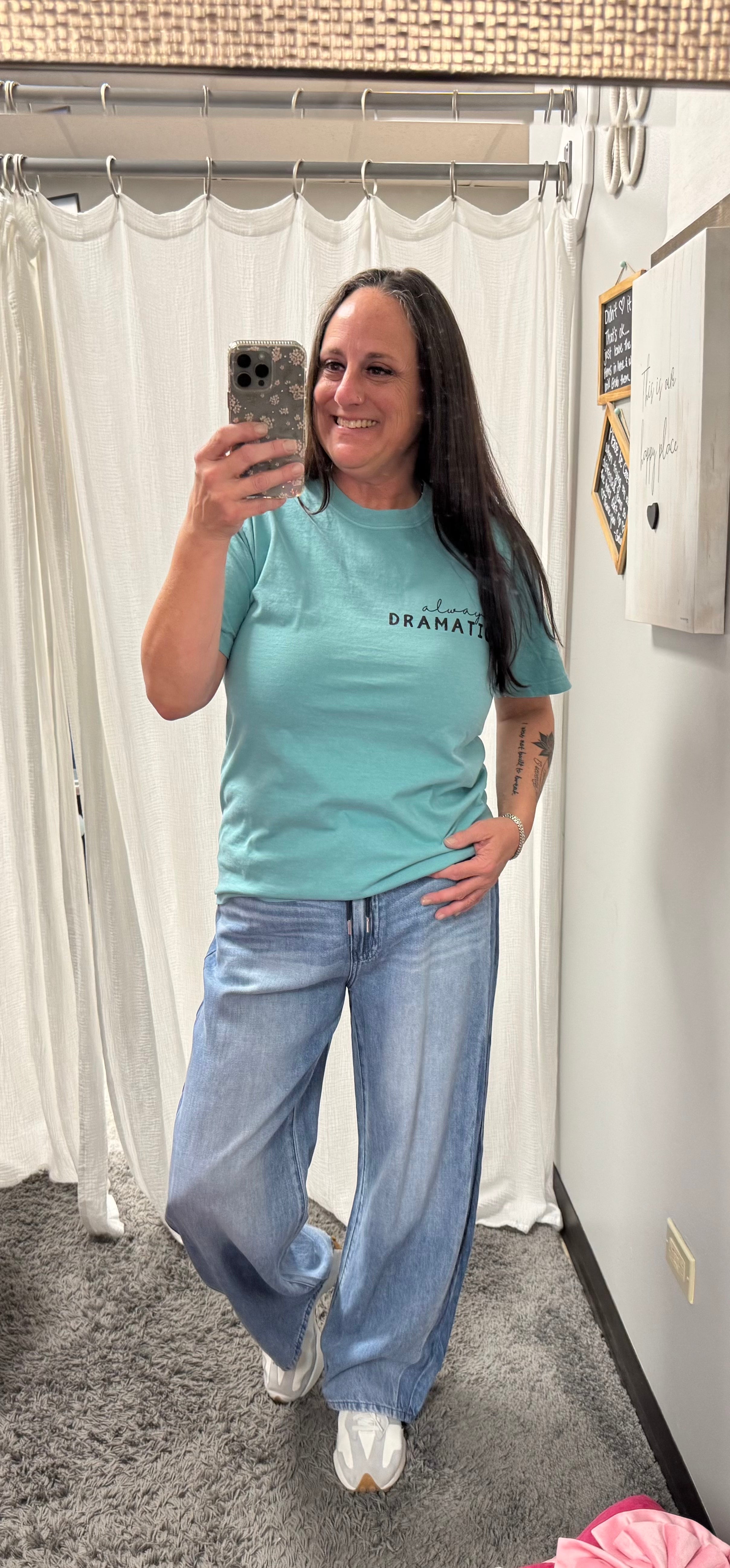 Always Dramatic Tee - Posh West Boutique