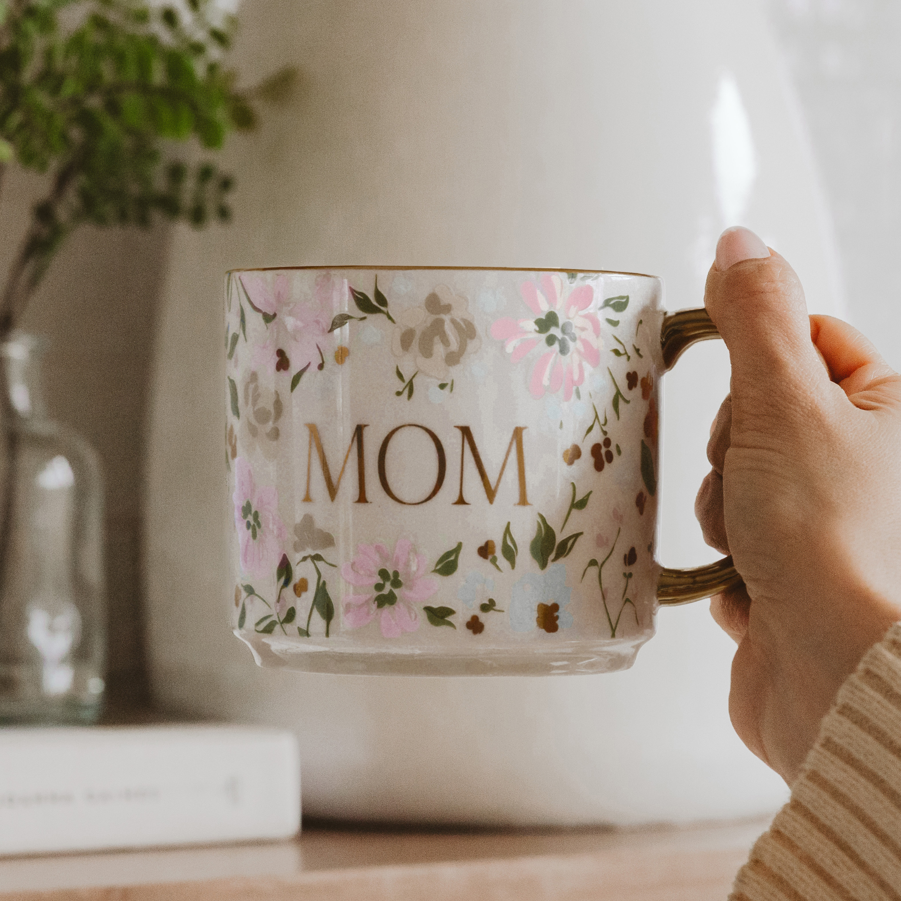 Floral Mom Coffee Mug - Posh West Boutique