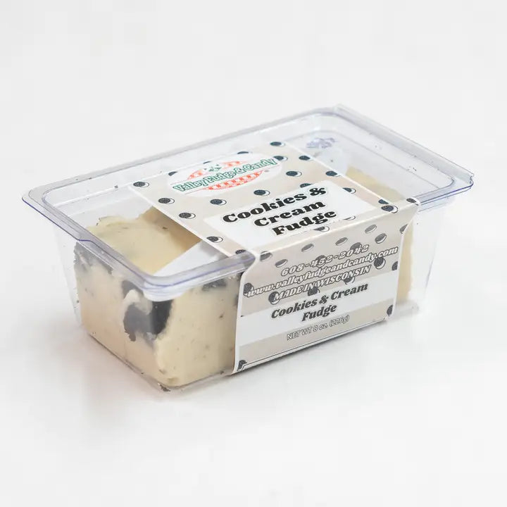 Cookies & Cream Fudge (1/2 lb Package) - Posh West Boutique