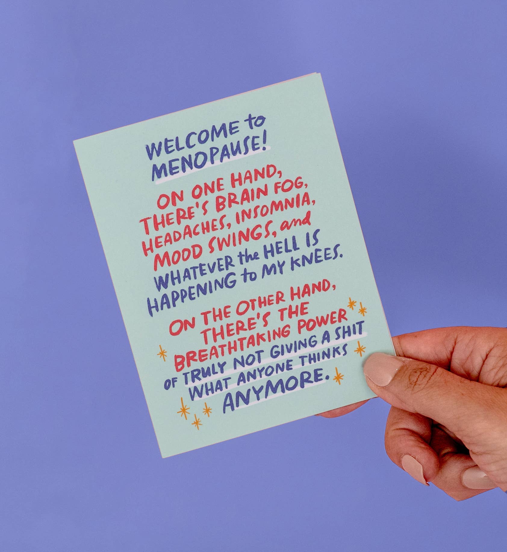 Breathtaking Power Menopause Card - Posh West Boutique