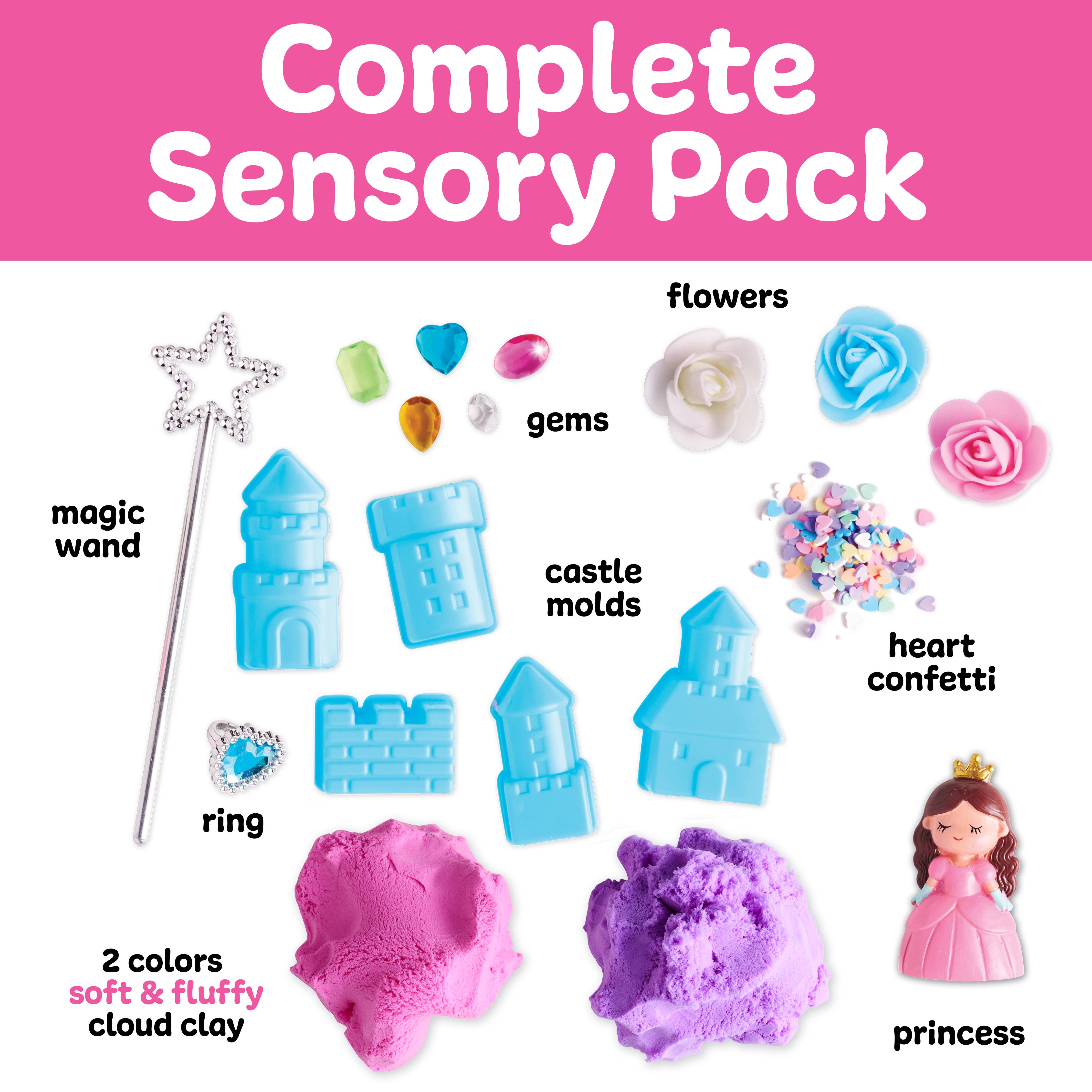 Princess Sensory Pack- On the Go Play Set for Kids - Posh West Boutique