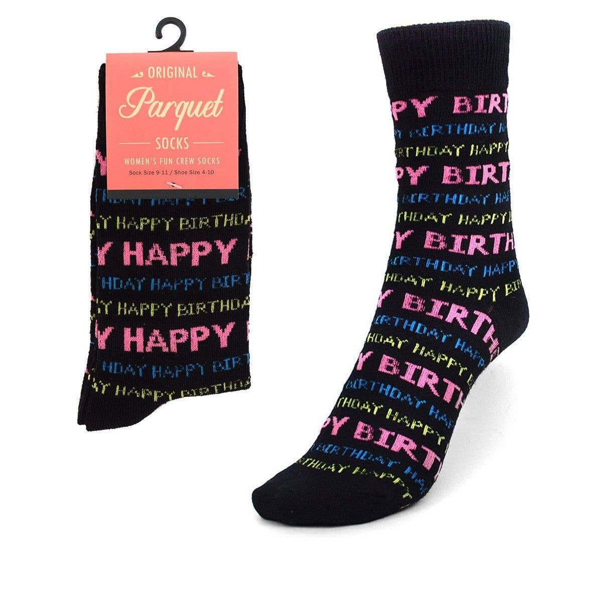 Happy Birthday Socks - Posh West Boutique