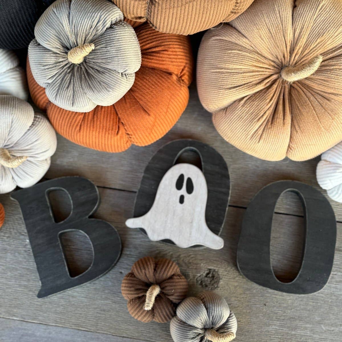 Ghosty BOO Halloween Letters, Set of 3