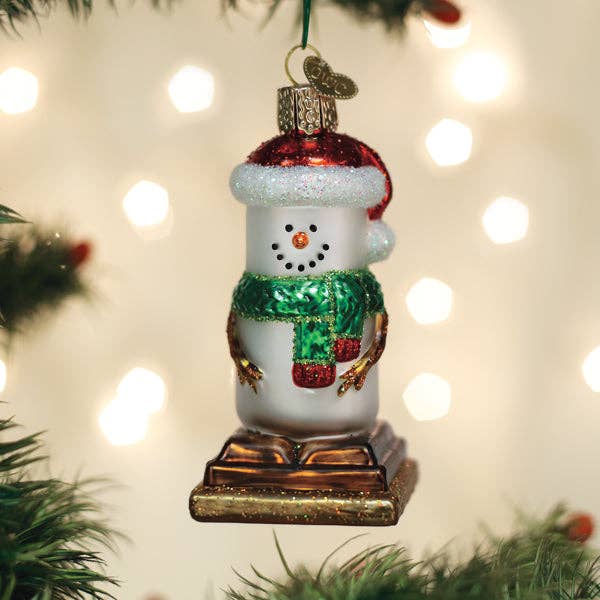 S'Mores Snowman Ornament