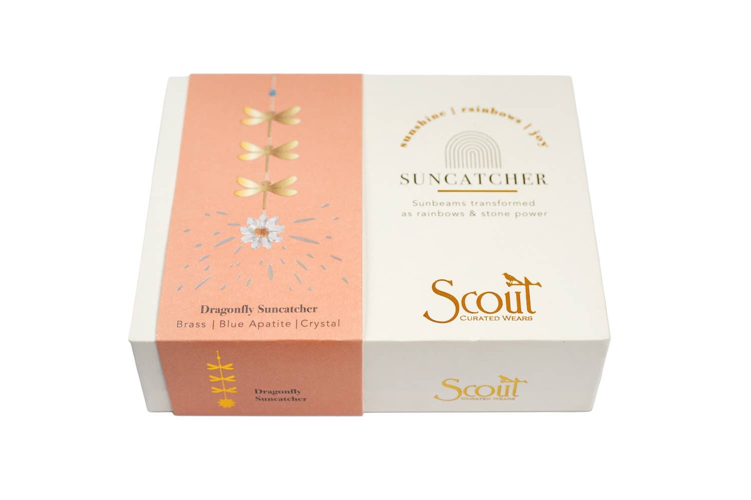 Suncatcher - Dragonfly/Blue Apatite - Posh West Boutique