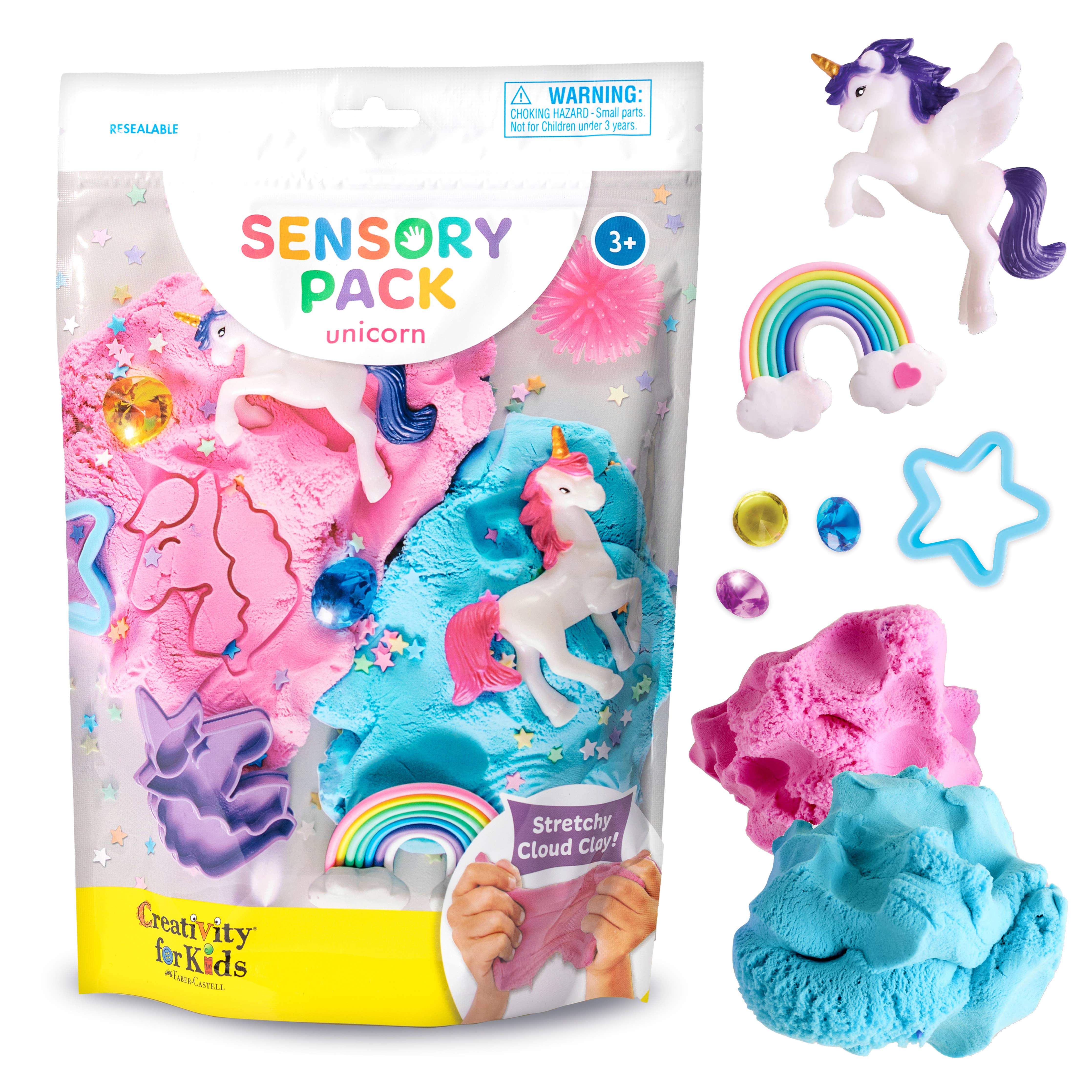 Unicorn Sensory Pack- On the Go Play Set for Kids - Posh West Boutique