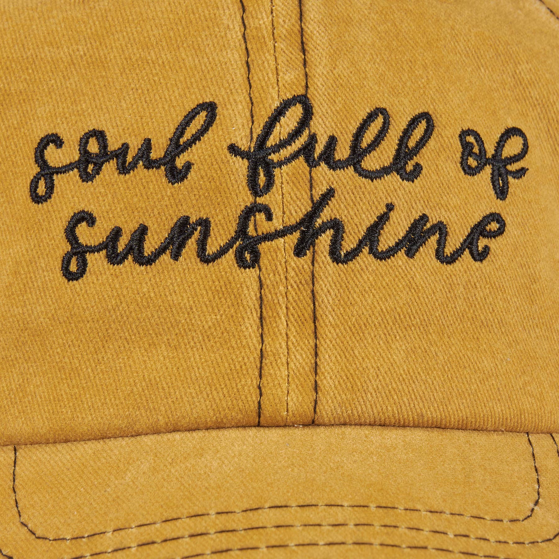 Soul Full Of Sunshine Baseball Cap - Posh West Boutique