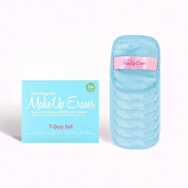 Chill Blue 7 Day Make Up Eraser Set - Posh West Boutique
