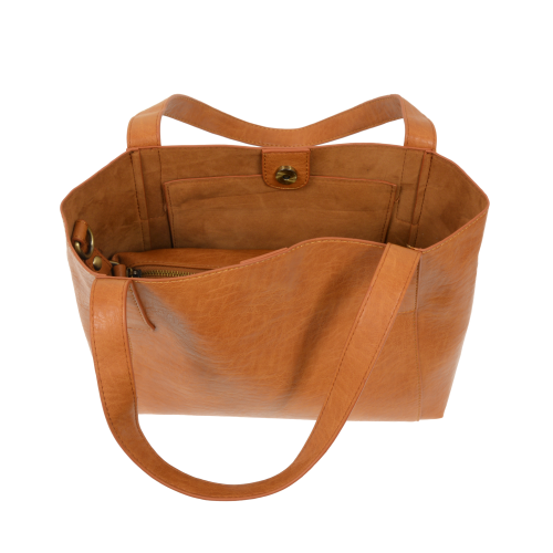 Cognac Medium Tote-Bag in a Bag!