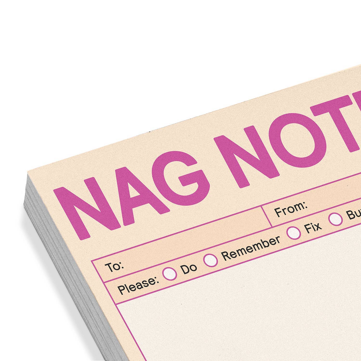Nag Note Sticky Notes-Peach Color