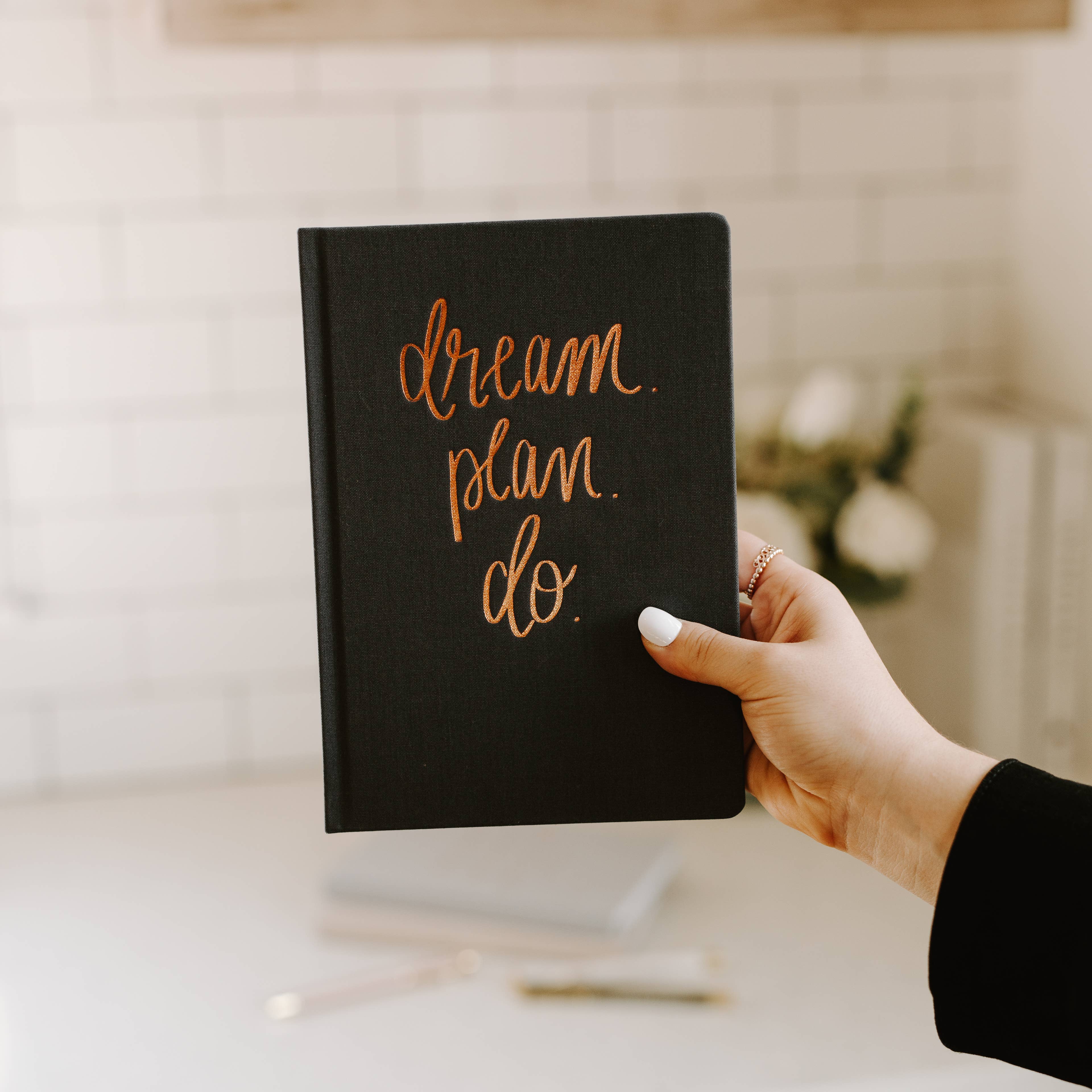 Dream Plan Do Fabric Journal - Posh West Boutique