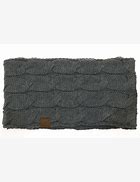 Fuzzy Lined Solid Cable Knit CC Infinity Scarf - Posh West Boutique