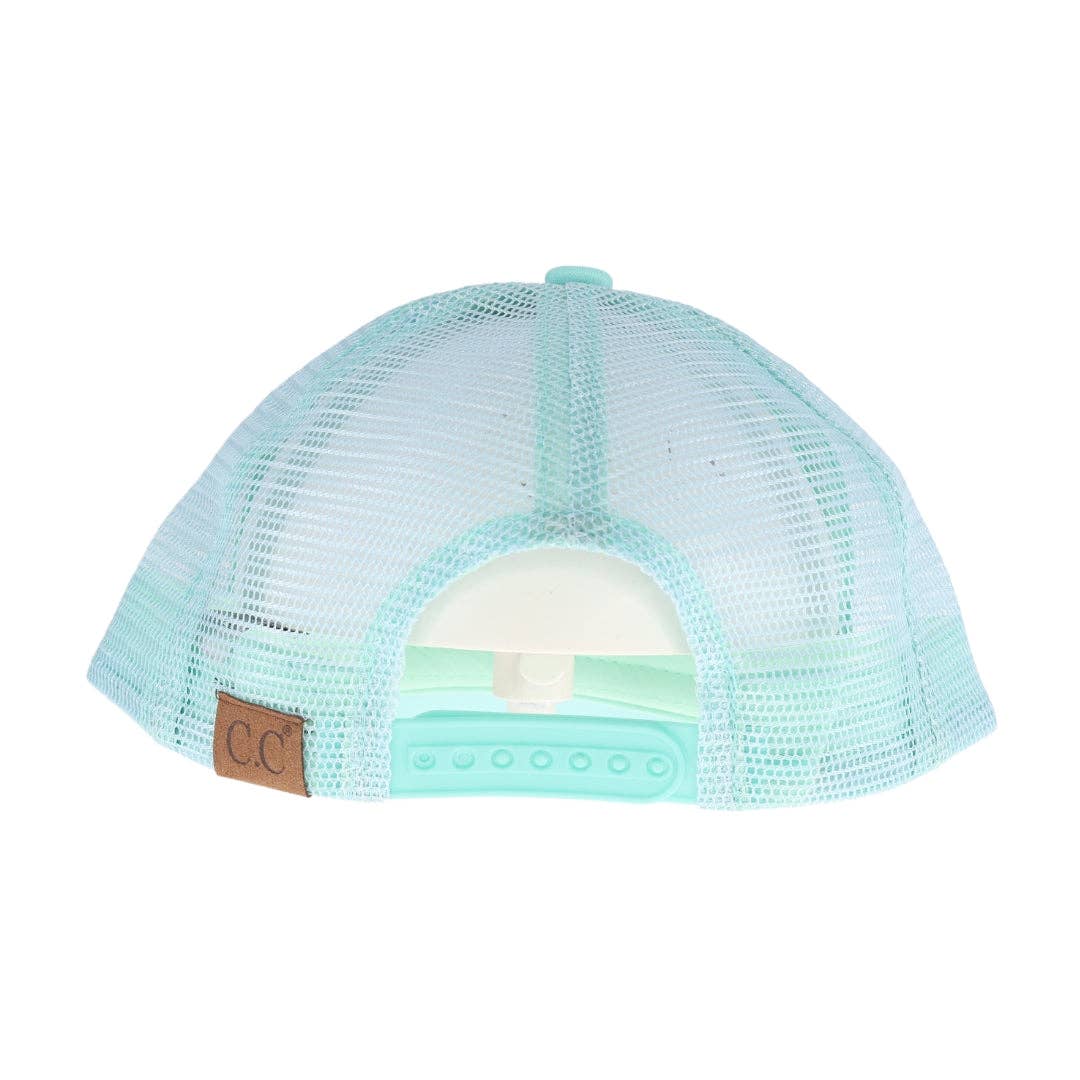 Take it Easy Smiley Face Trucker Hat - Posh West Boutique