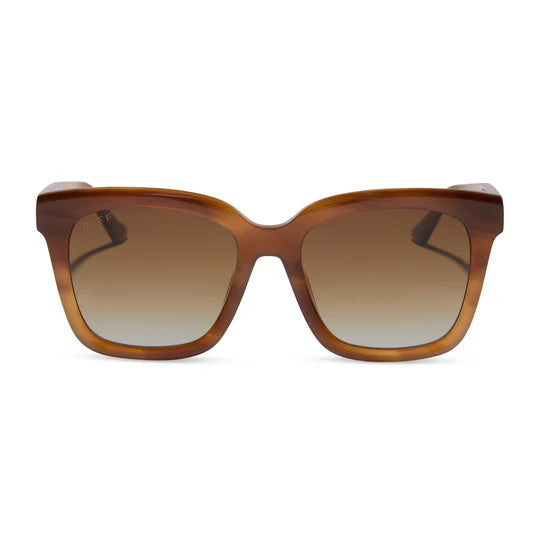 Meredith Tortoise Brown Gradient Polarized Sunglasses