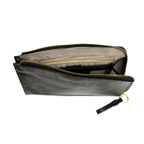 Black Karina Convertible Crossbody & Wallet - Posh West Boutique