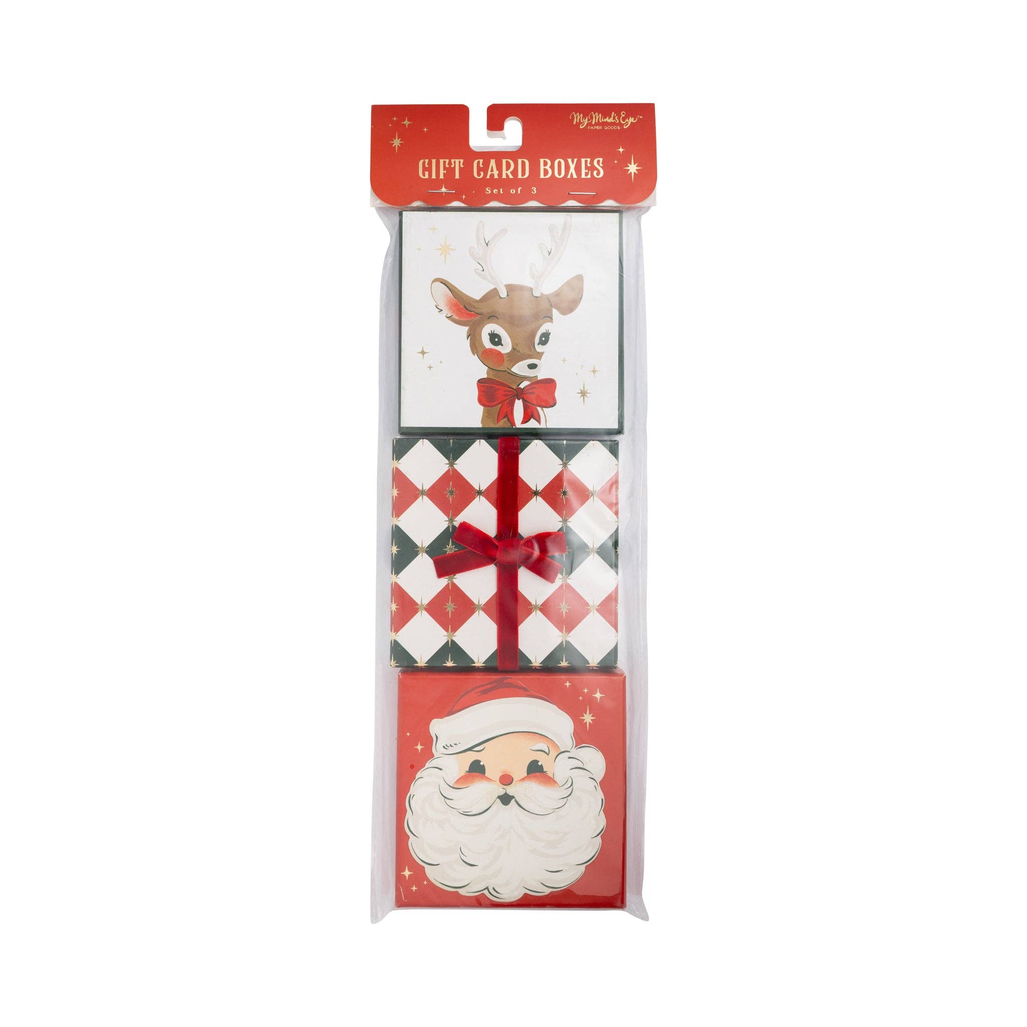 Christmas Icons Gift Card Boxes