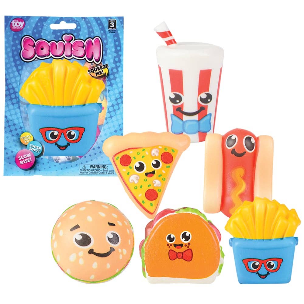 SQUISH FAST FOOD 3.75" LLB Squishy Toys - Posh West Boutique
