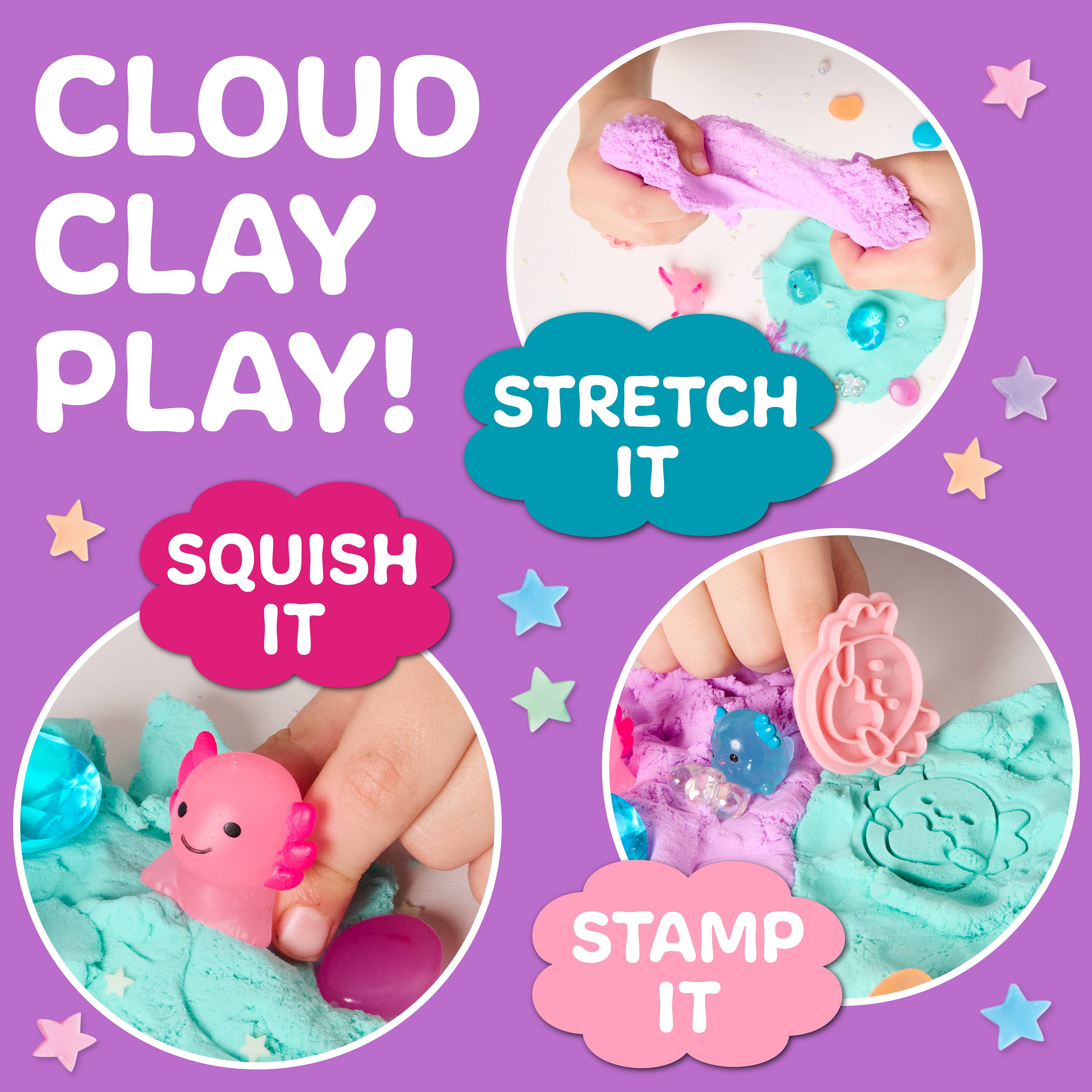 Sensory Pack Axolotl Play Kit for Kids - Posh West Boutique