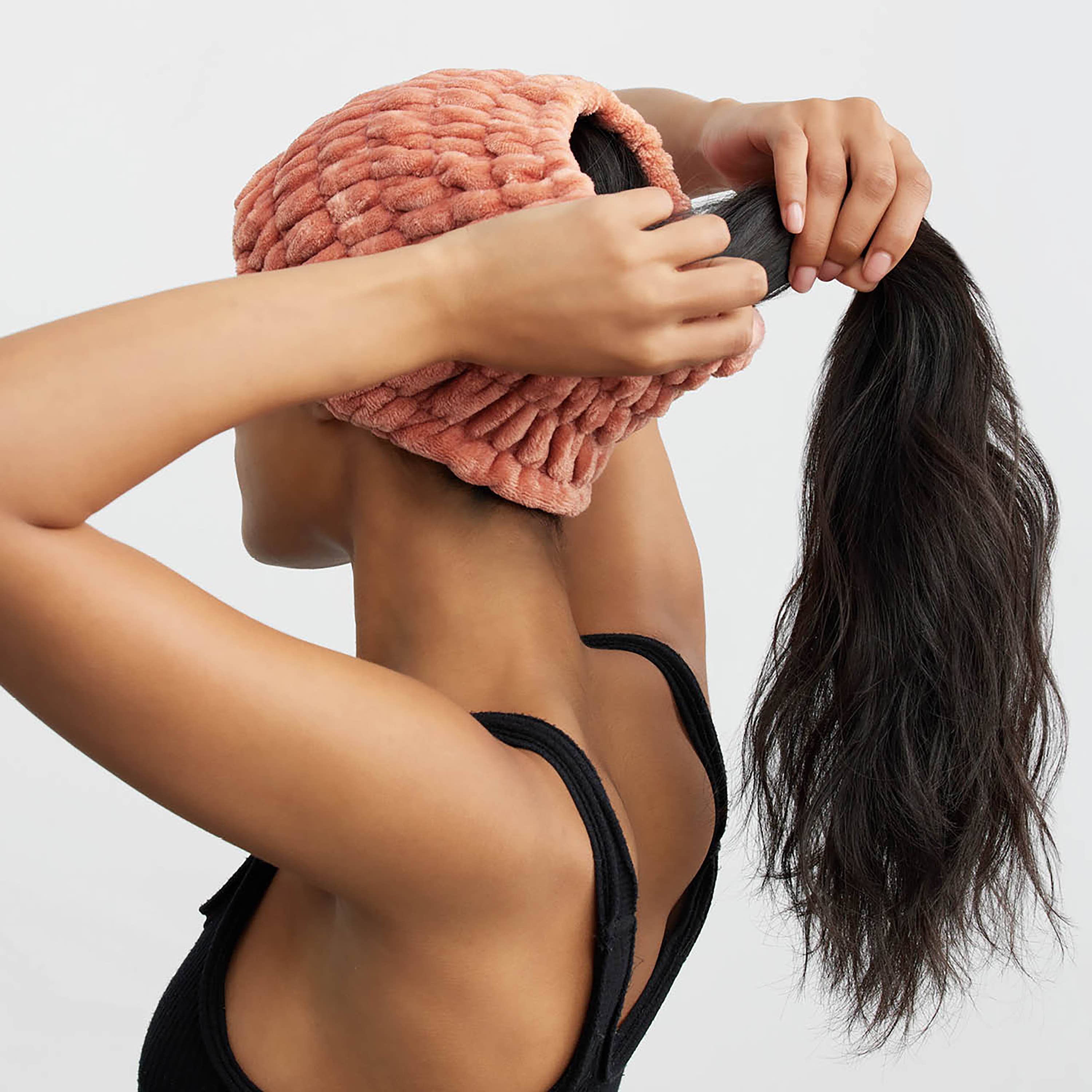 Dusty Rose Extra Wide Spa Headband - Posh West Boutique