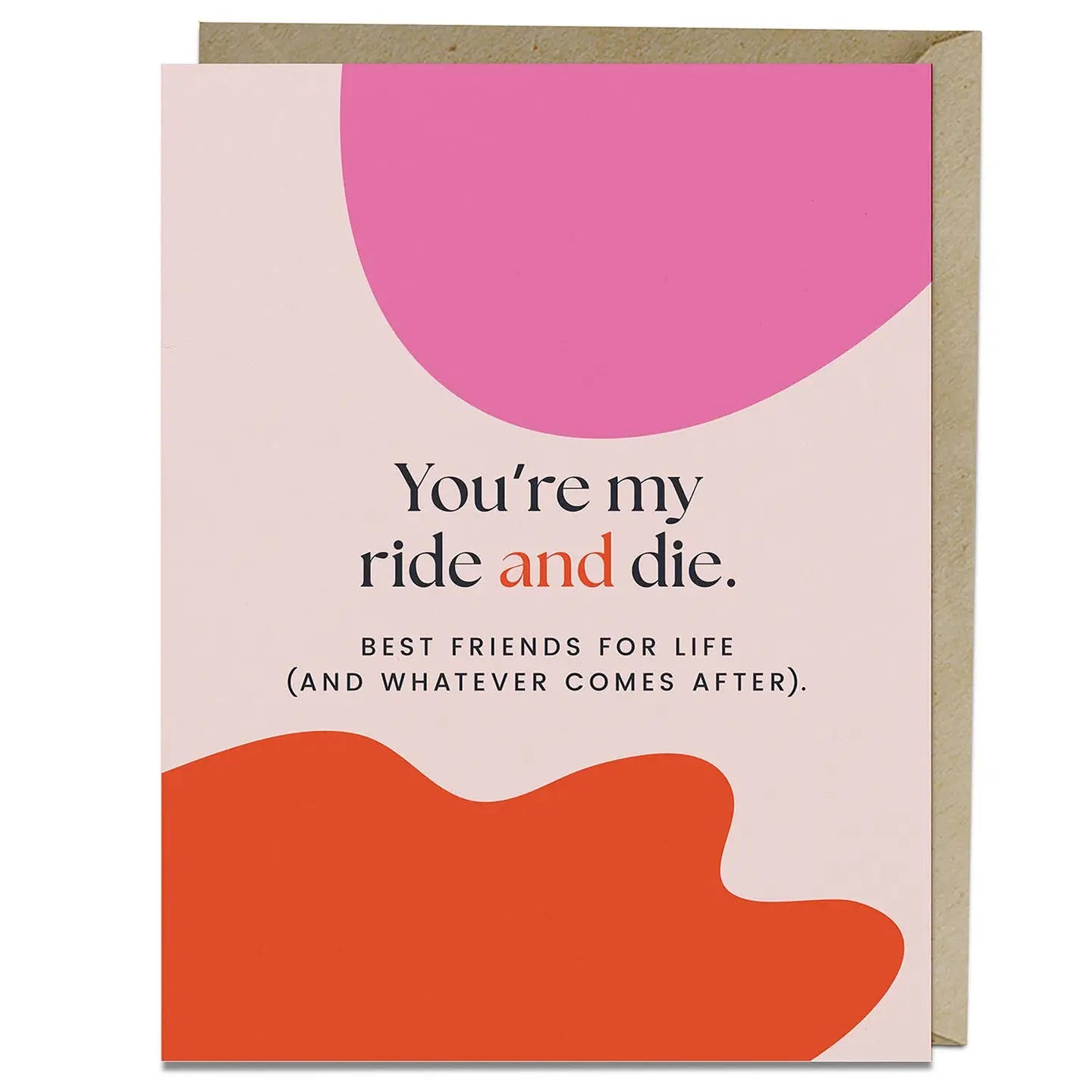 You're My Ride and Die Card - Posh West Boutique