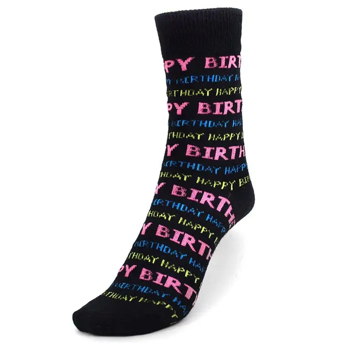 Happy Birthday Novelty Socks - Posh West Boutique