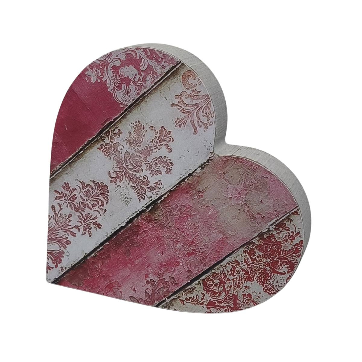 Antoinette Heart Wood block