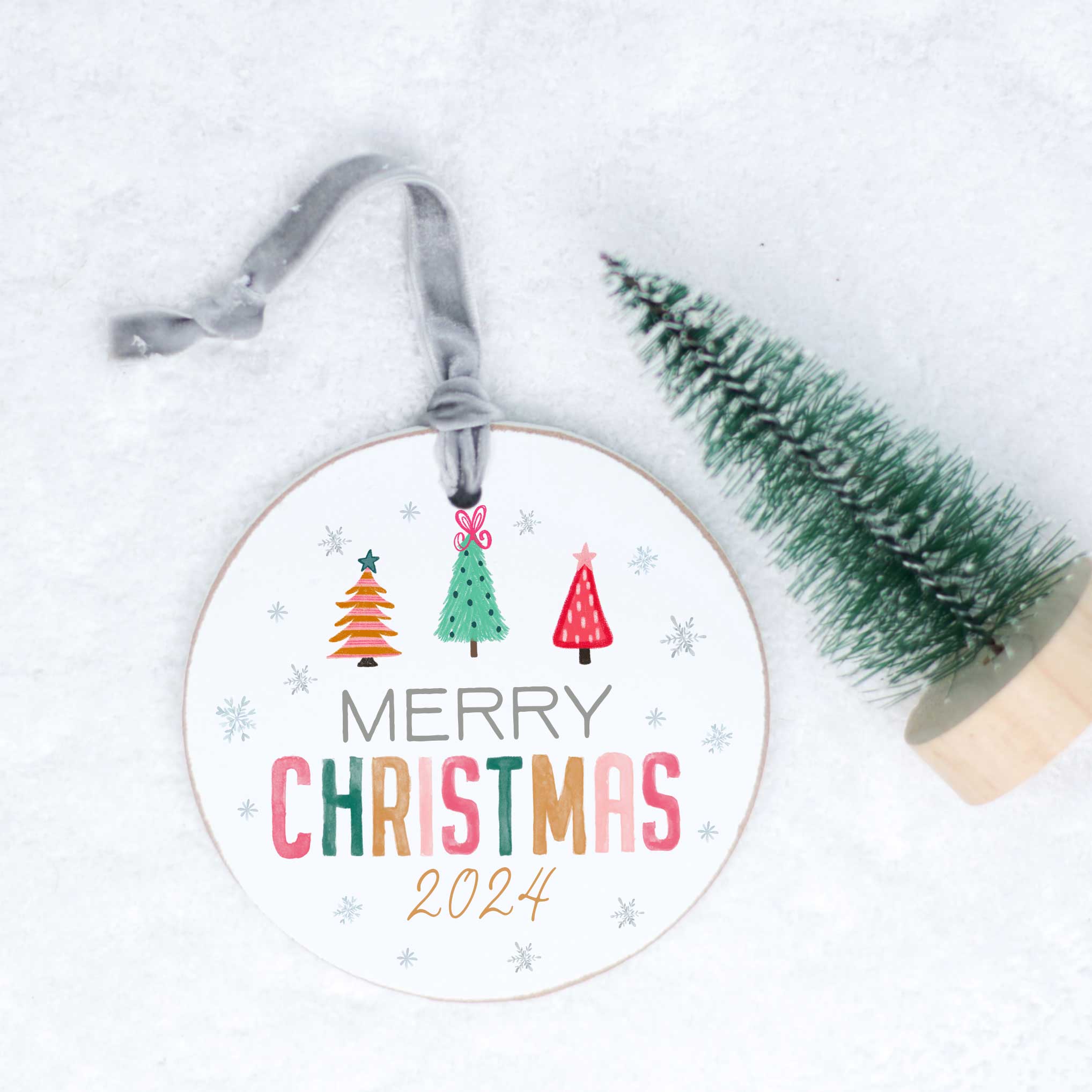Christmas Ornaments, Christmas Decor, Wood Ornament - Posh West Boutique