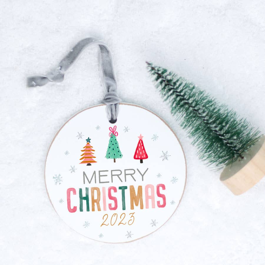 Christmas Ornaments, Christmas Decor, Wood Ornament - Posh West Boutique