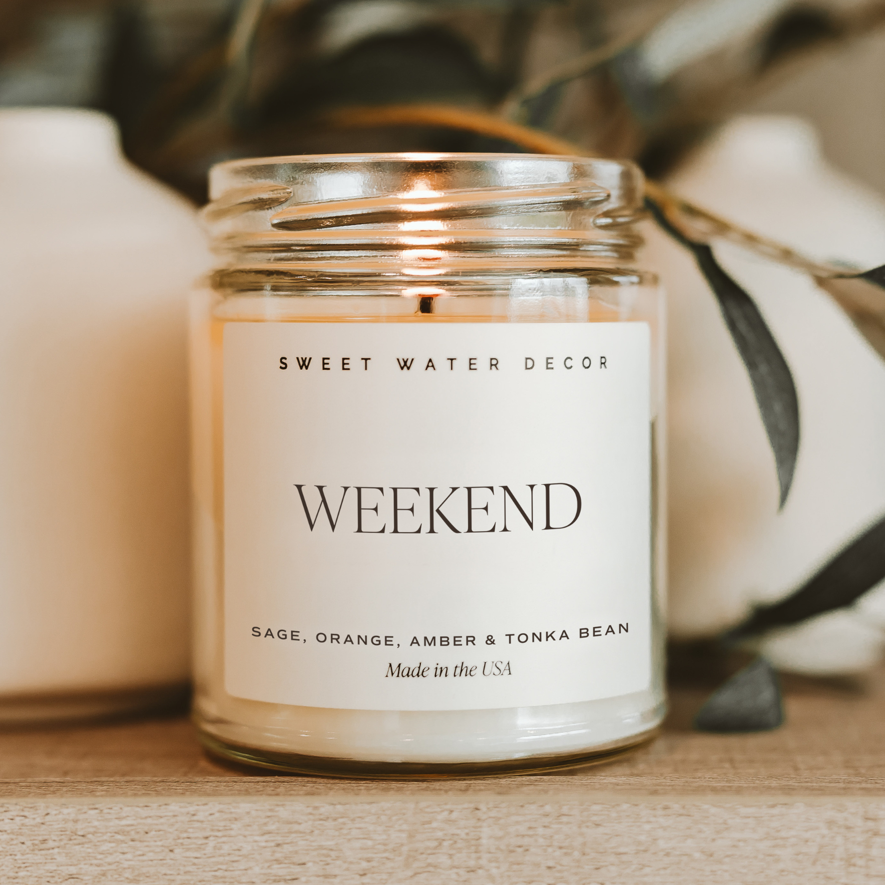 Weekend 9 oz Soy Candle - Home Decor & Gifts - Posh West Boutique