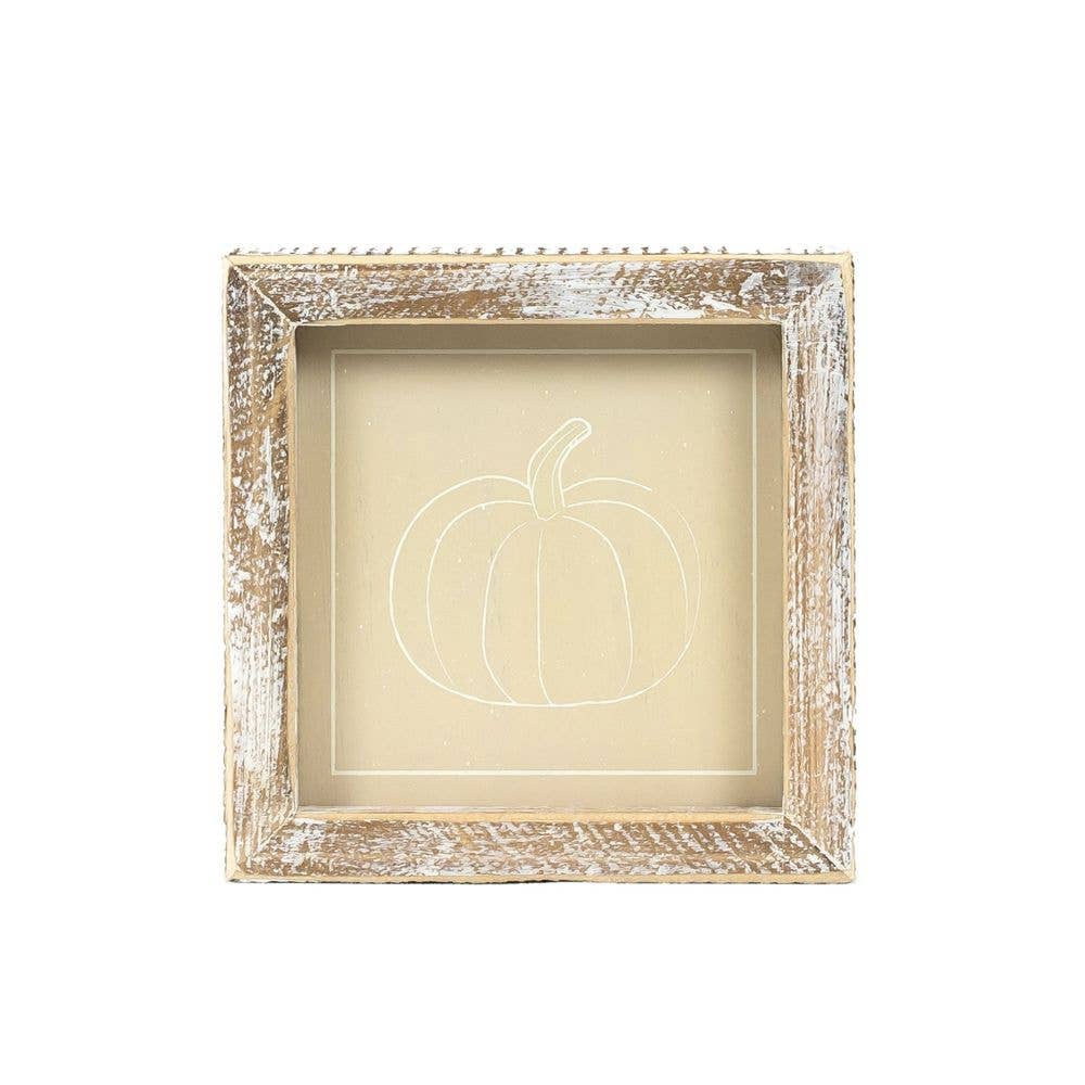 Pumpkin Wood Frame