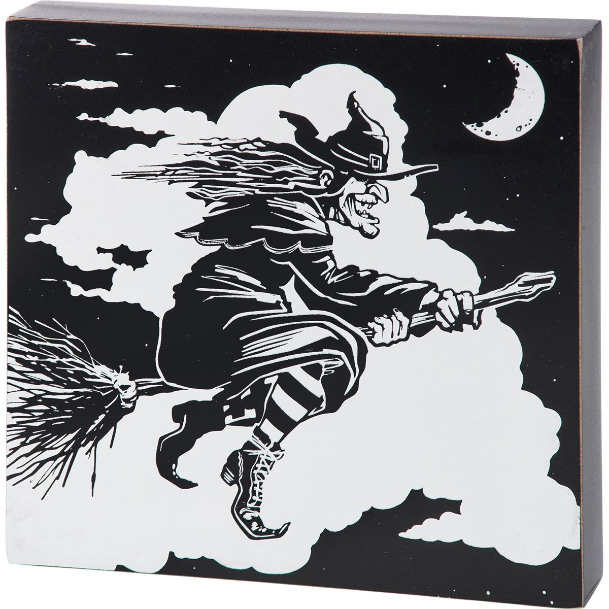 Flying Witch Sign - Posh West Boutique