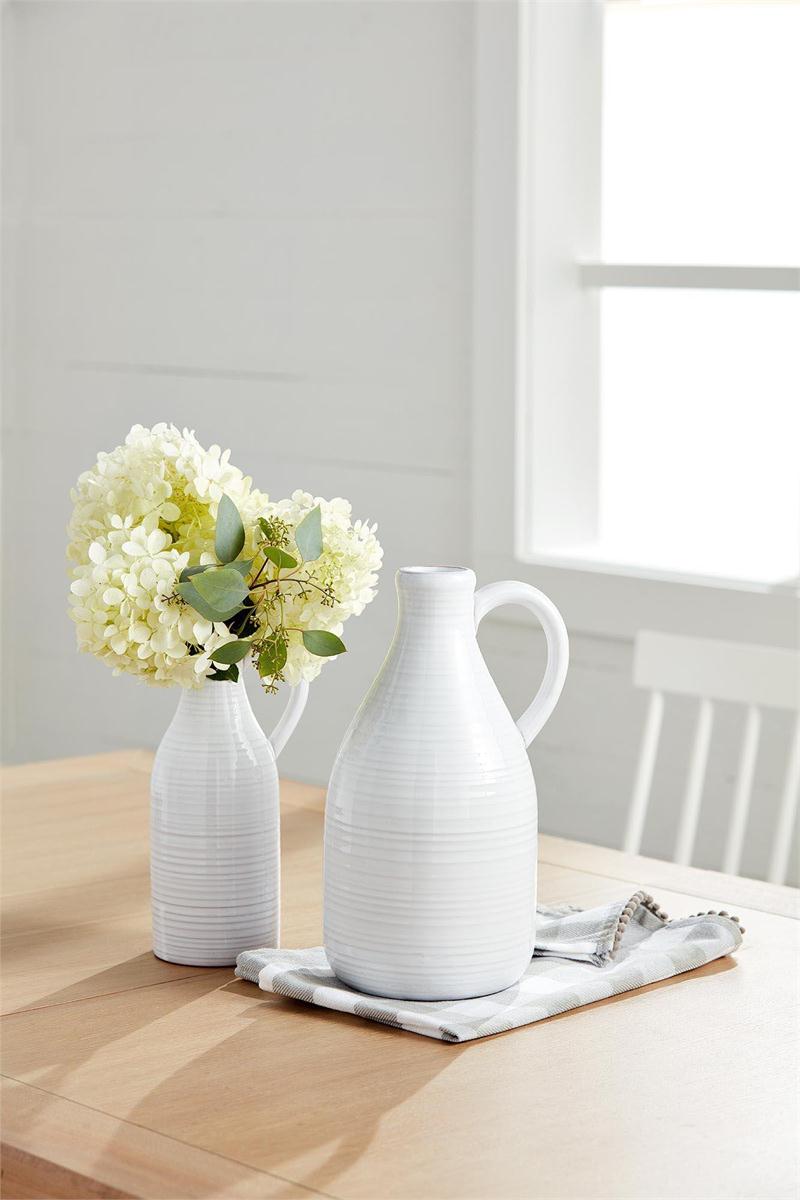 Mudpie Large Milk Jug Vase - Posh West Boutique