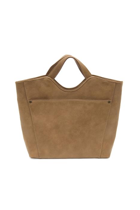 Tan Liz Medium Tote - Posh West Boutique