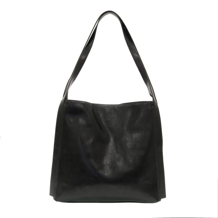 Black Joanna Medium Tote - Posh West Boutique