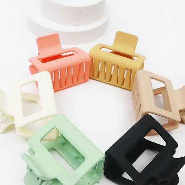 Small Rectangle Hair Clip in Many Colors! - Posh West Boutique