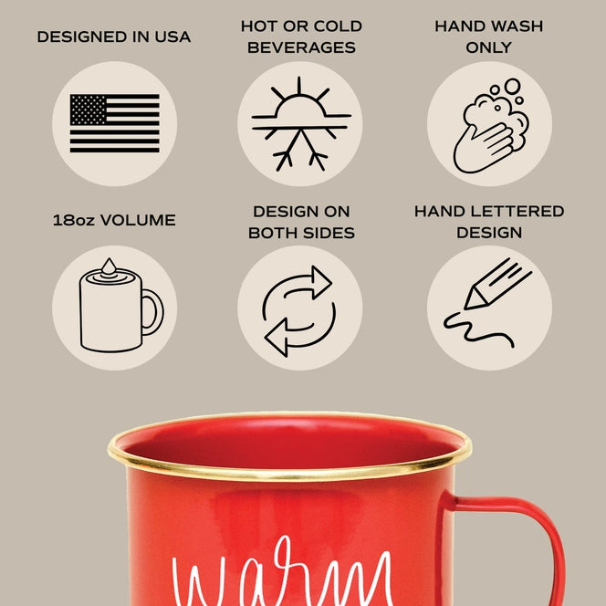 Warm & Cozy Campfire Coffee Mug - Posh West Boutique